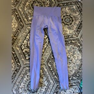 QOQ Women's Seamless Leggings, Size Small, Color Purplee